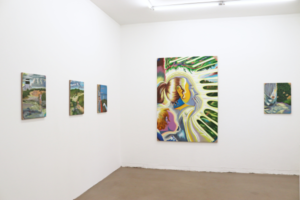 Installation view, The bubbles ( and the Lions Mane Jelly Fish!) in the creek, Charlotte Fogh Gallery, Oct.-Nov. 2024