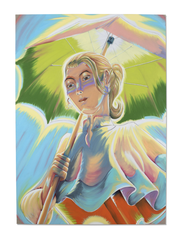 Miranda, 175 x 125 cm, oil on canvas w. rabbitglue, 2023, private collection