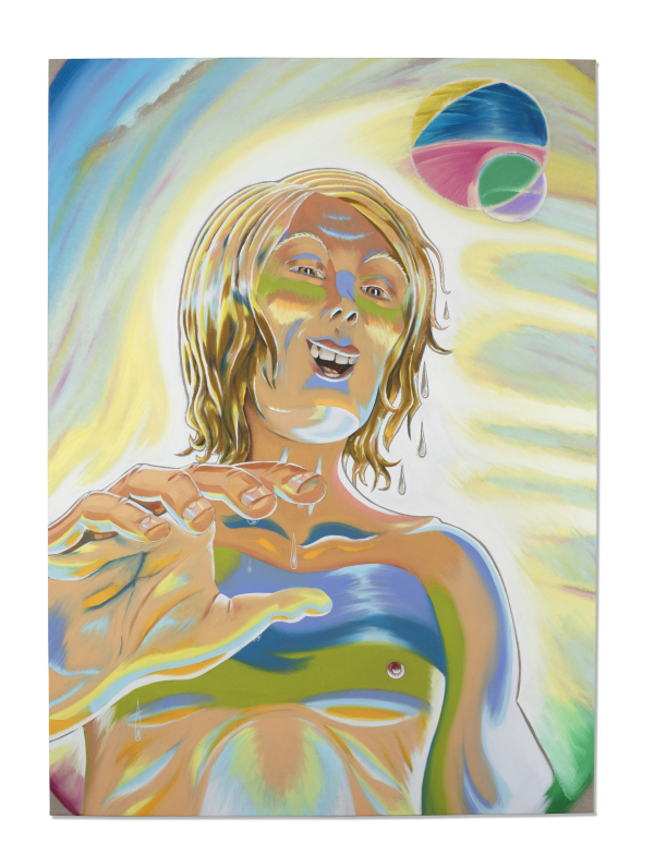 Fountain of Youth, 175 x 125 cm, oil on canvas w. rabbitglue, 2023, private collection