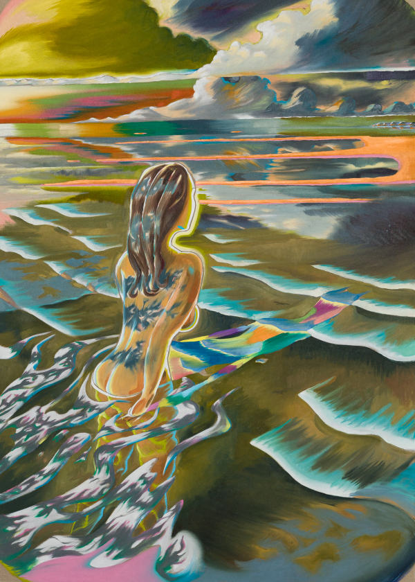 PFAS, 175 x 125 cm, oil on canvas w. rabbitglue, 2023, private collection