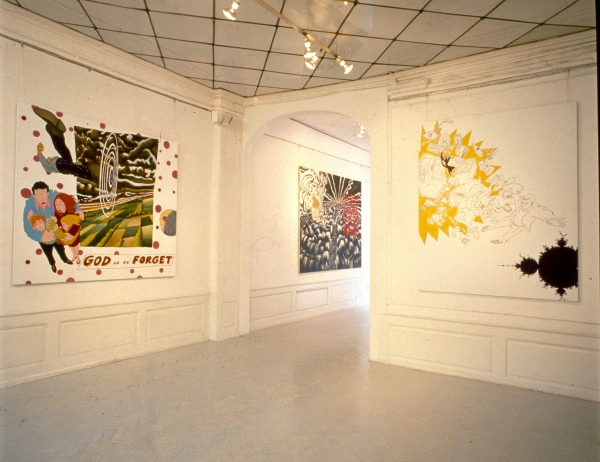 Heartland, installationview, Galerie Pilou Asbæk, 1991, Copenhagen