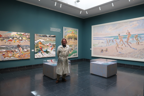 J.F.Willumsen Martin Bigum Randers Museum Danish Art History dansk kunsthistorie samtidskunst