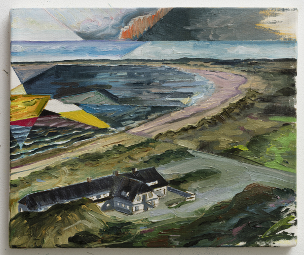 Svinkløv Badehotel, DK: Six summers, six moments, 2006-12, Oil on canvas, 25 x 30 cm, Collection of Svinkløv Badehotel