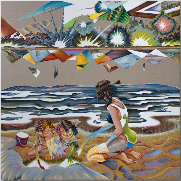 The Mother The Mother, 2015, 170 x 170 cm, oil on canvas with rabbit glue