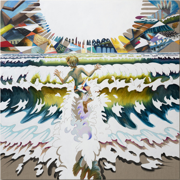 The Vision The Vision, 170 x 170 cm, oil on canvas with rabbit glue, 2016
Arken - Museum of Modern art
