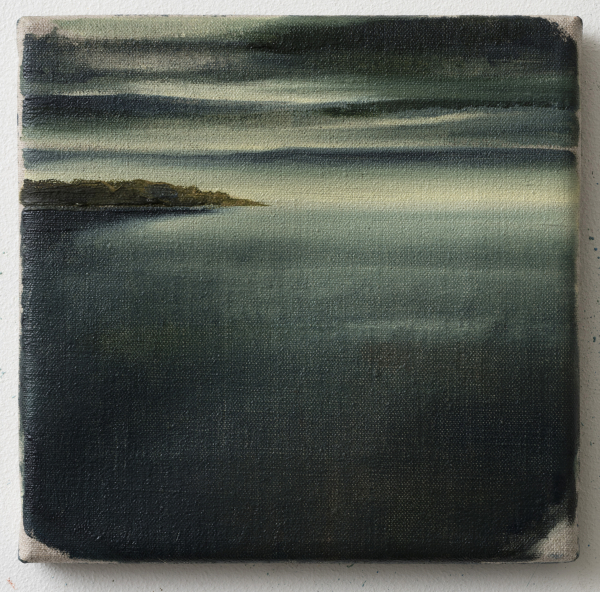 Picturesque part from Bornholm (Salene Bugt), 2015, Oil on canvas, 20 x 20 cm, private collection