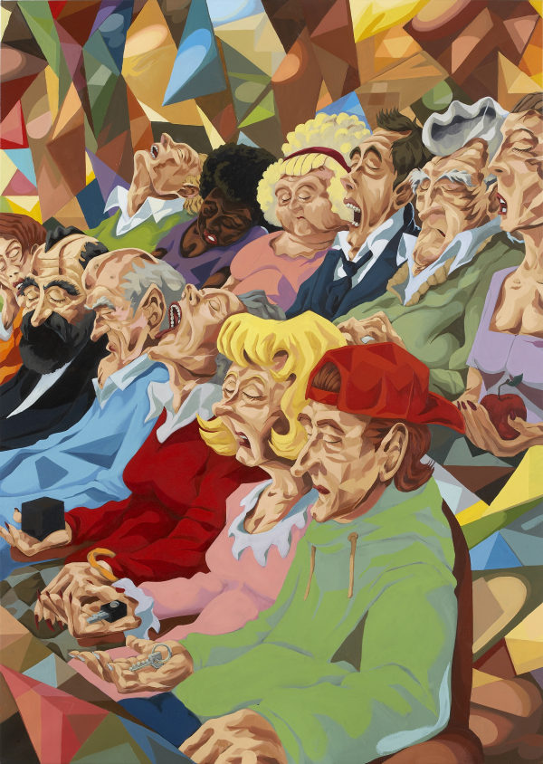 Jury, 2004-5, oil on canvas, 190 x 135 cm, private collection
