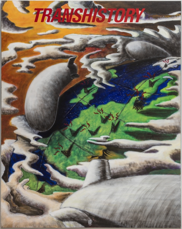Transhistory Transhistory, 1990, 180 x 140 cm, acrylic on canvas, private collection