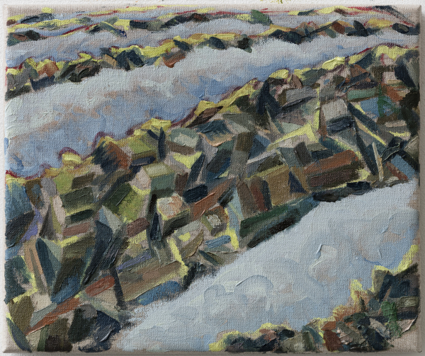 Atlantis, 2017 Atlantis, 2017, Oil on canvas w. rabbitglue, 25 x 30 cm, private collection