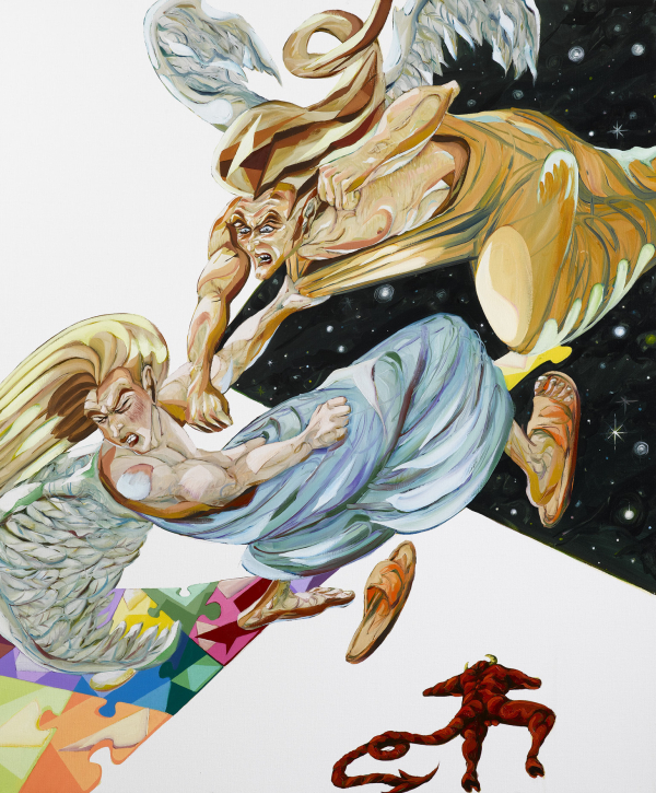The Moment The Moment, 2008, oil on canvas, 120 x 100 cm, private collection