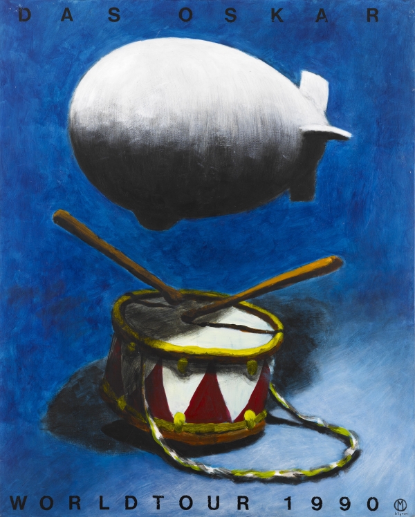 Das Oskar - Worldtour 1990 Das Oskar - Worldtour 1990, 1989-90, 180 x 145 cm, acrylic on canvas, ARoS- Aarhus Museum of Modern Art, DK