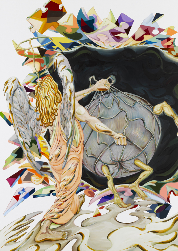 Any time, 2008-9, oil on canvas, 190 x 135, Randers Kunstmuseum
