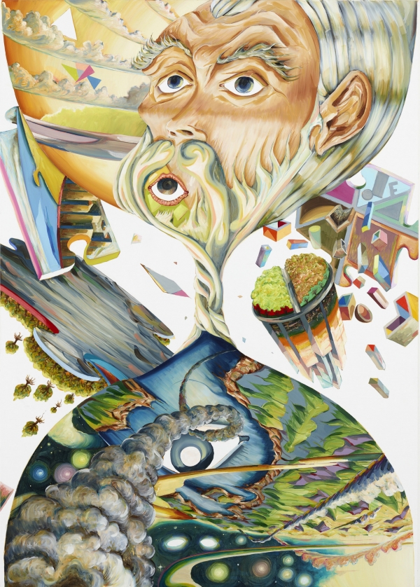 The Moment The Moment, 2012, oil on canvas, 190 x 135 cm