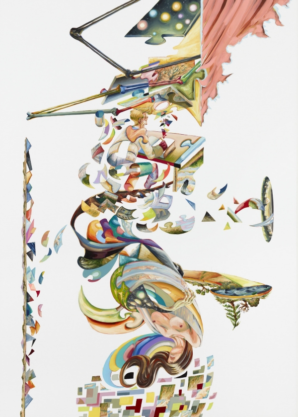 Wanderlust (Lystvandring) Wanderlust (Lystvandring), 2012, oil on canvas, 190 x 135 cm