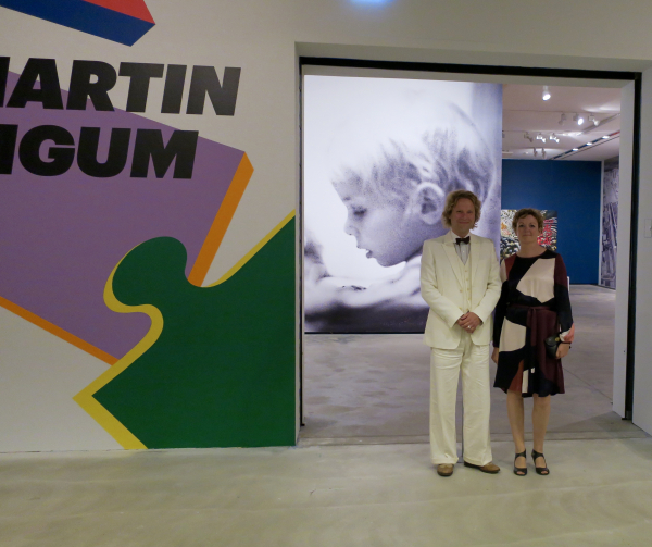 Martin and Arken curator Dorthe Juul Rugaard, Sept. 3rd, 2016, The Ocean