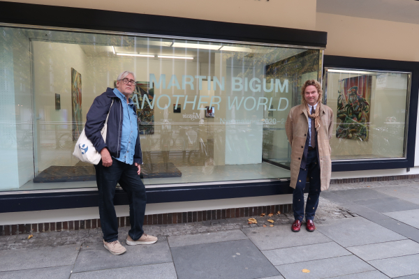 Martin together with film director Torben Skjødt Jensen: If you have not seen the DR2-tv-series about Martins art, do watch on line:https://www.dr.dk/drtv/serie/mit-livs-kunst-_-med-martin-bigum_205831 Martin together with film director Torben Skjødt Jensen: If you have not seen the DR2-tv-series about Martins art, do watch on line:https://www.dr.dk/drtv/serie/mit-livs-kunst-_-med-martin-bigum_205831, Another World 2020-21
