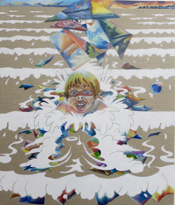 The Painterly Now The Painterly Now, 60 x 70 cm, oil on canvas w. rabbitglue, private collection