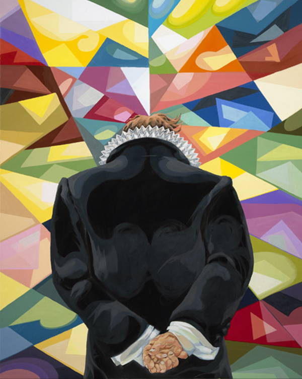 Prisme Prisme, 2006, oil on canvas, 120 x 100 cm, private collection