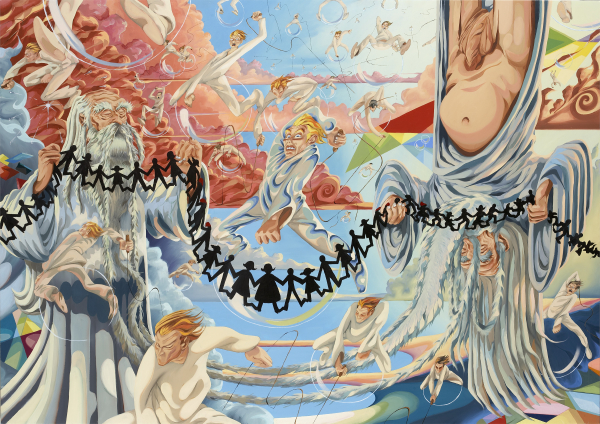 The Great Divide The Great Divide, 2006, oil on canvas, 180 x 255 cm, private collection
