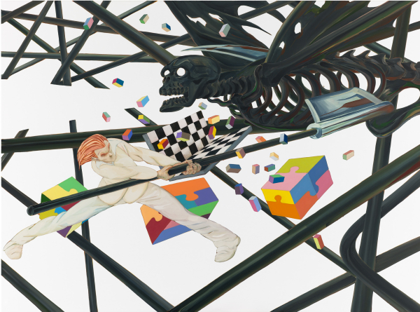 Another Day Another Day, 2007, oil on canvas, 170 x 225 cm, private collection