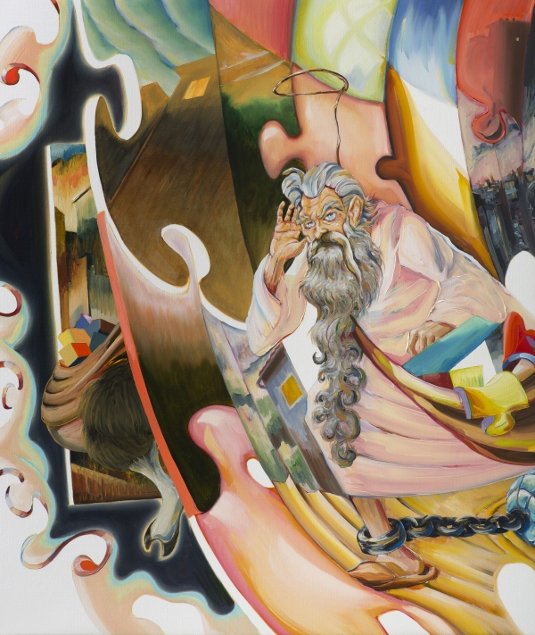 The Mirroring The Mirroring, 2014, oil on canvas, 100 x 120 cm
