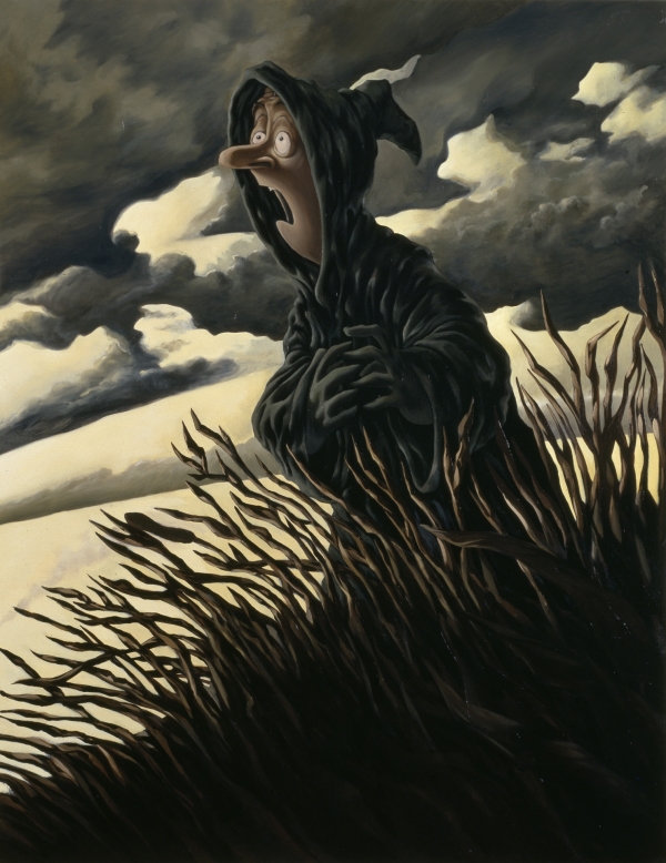 The Song The Song, 1996, oil on canvas, 175 x 135 cm, private collection