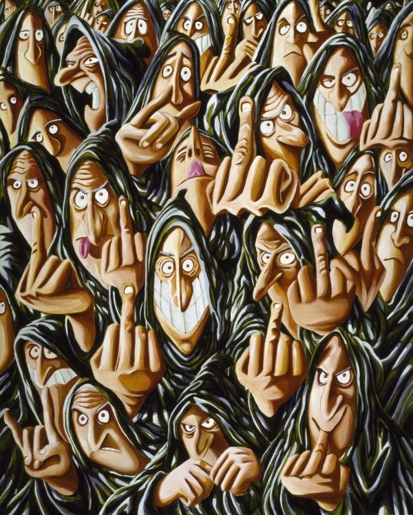 Advice For The Young At Heart Advice For The Young At Heart, 1992, acrylic on canvas, 150 x 120 cm, private collection