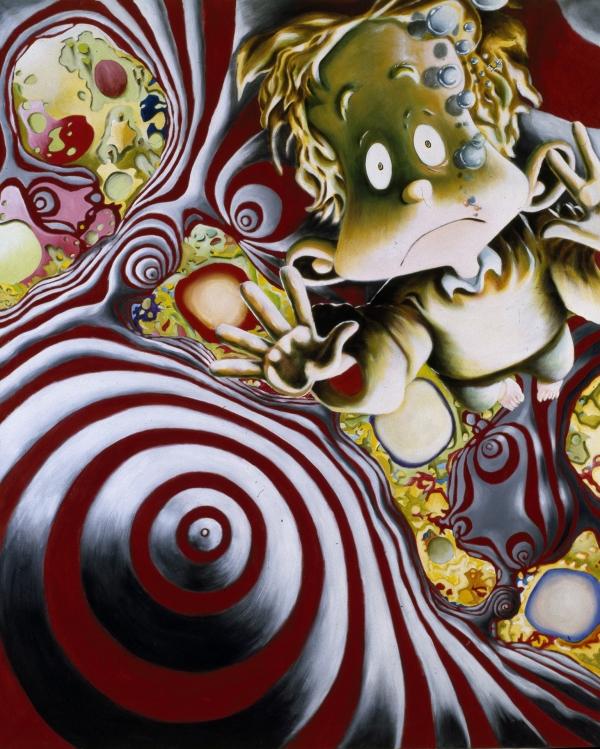 First sight 1 First sight 1, 1991, 180 x 145 cm, acrylic on canvas, private collection