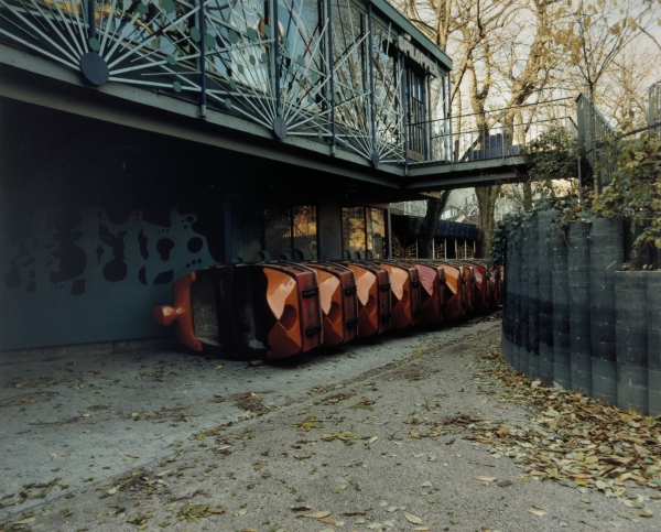 Forestillingen om Tivoli/ The Notion of Tivoli, 2000, photography, each 58 x 47 cm
Series of 32 photographies from abandoned amusementpark Tivoli in Copenhagen, DK