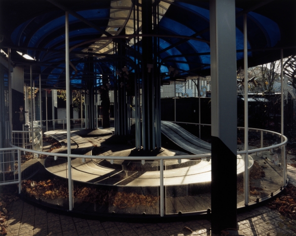 Forestillingen om Tivoli/ The Notion of Tivoli, 2000, photography, each 58 x 47 cm
Series of 32 photographies from abandoned amusementpark Tivoli in Copenhagen, DK