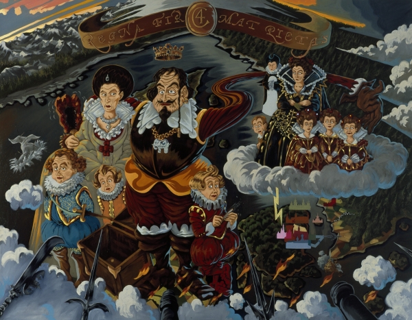 The King's Children The King's Children, 2002, Oil on canvas 170 x 220 cm, Frederiksborg Castle, Denmark