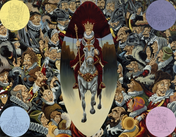The Coronation The Coronation, 2002, Oil on canvas, 170 x 220 cm, Frederiksborg Castle, Denmark