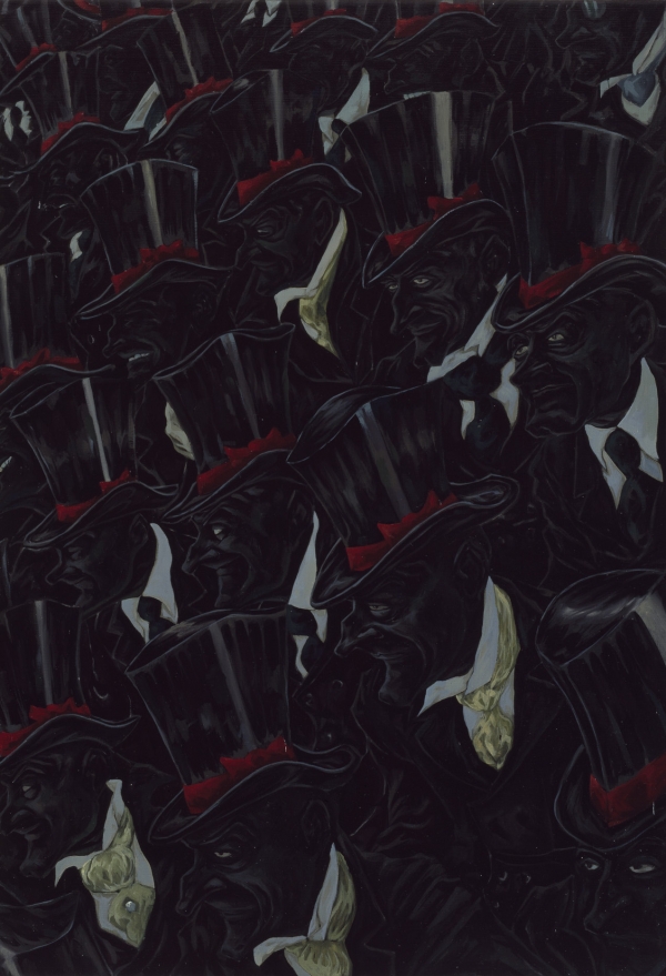 Shadows Shadows, 2001, oil on canvas, 70 x 100 cm