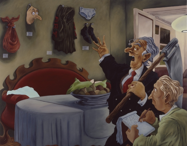 Collectors' Items, 1996, Oil on canvas, 125 x 160 cm, private collection
