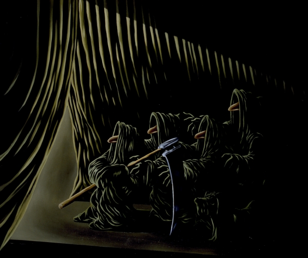 Veil Veil, 1994, acrylic on cavnas, 150 x 180 cm, private collection