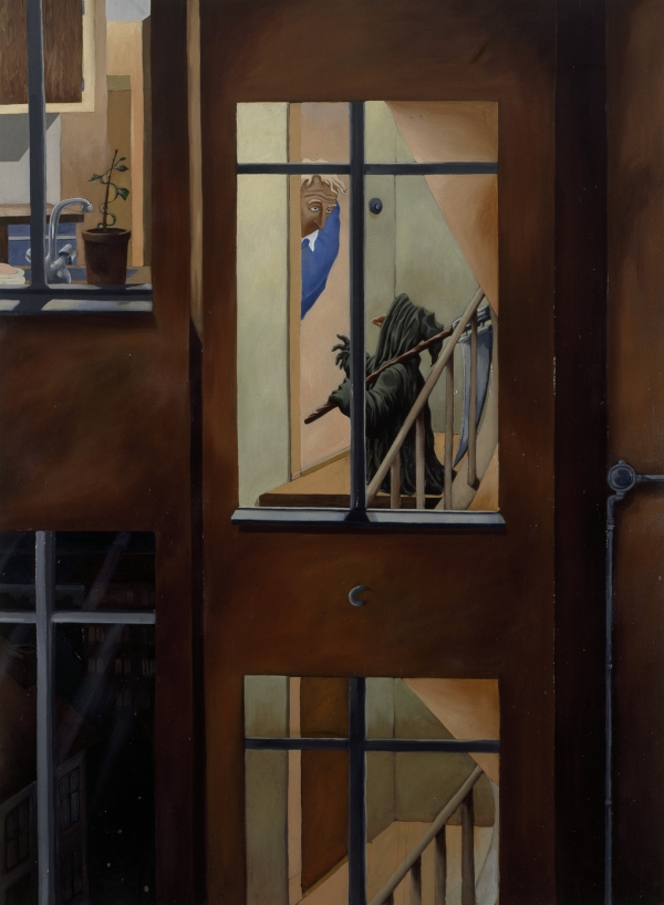 Wednesday Evening Wednesday Evening, 1998, oil on canvas, 180 x 145 cm, HEART- Herning Museum of Modern Art