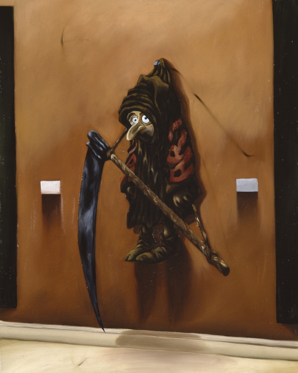 ART (on the wall) ART (on the wall), 1992-93, acrylic on canvas, 60 x 70 cm, private collection