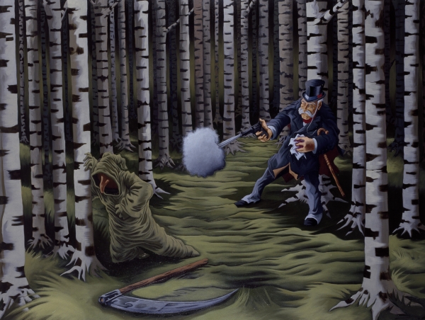 The Secret Life of Dr. Watson The Secret Life of Dr. Watson, 1998-99, oil on canvas, 140 x 180 cm, private collection