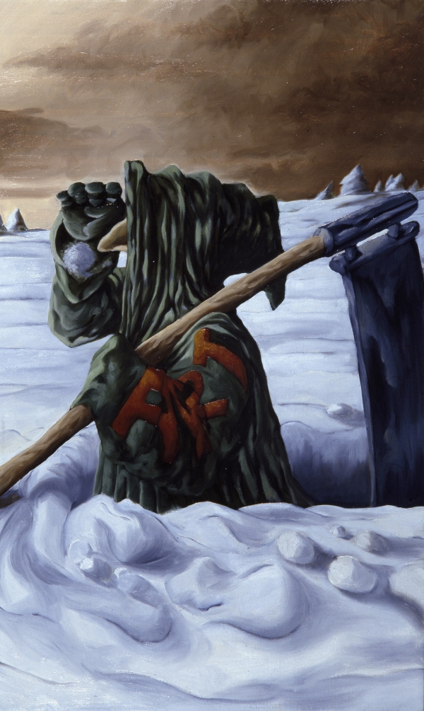 Remembrance, 50 x 80 cm, oil on canvas, 1994, private collection