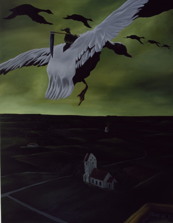 Goosechase Goosechase, 1994, acrylic on canvas, 180 x 150 cm
