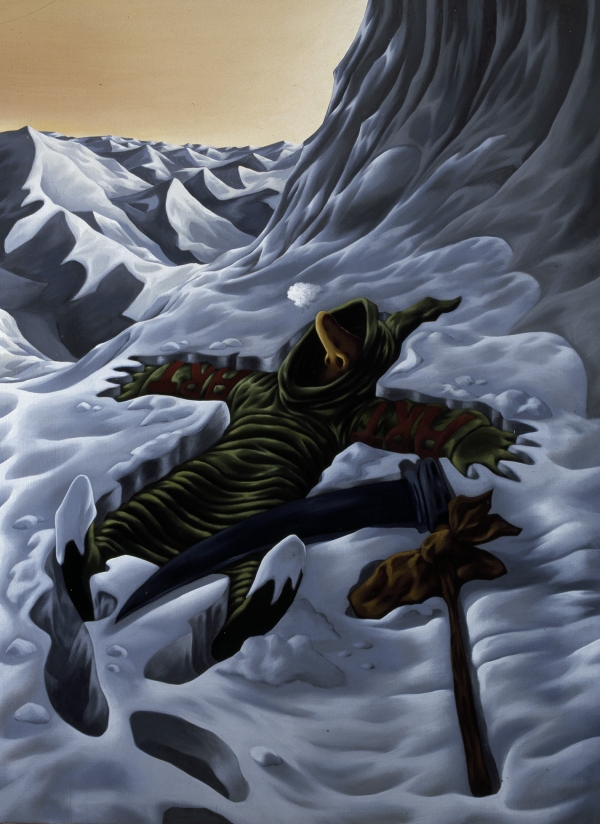 Mountaineer Mountaineer, 1994- 95, acrylic on canvas, 200 x 145 cm, private collection