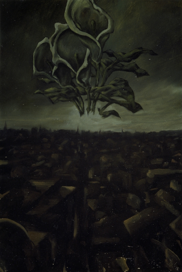 Kalla vision Kalla vision, 1994, oil on canvas, 40 x 25 cm, private collection