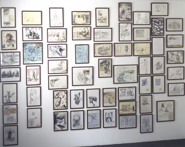The Homecoming The Homecoming, 1989-2001, sketches and drawings, Nils Stærk Contemporary Art