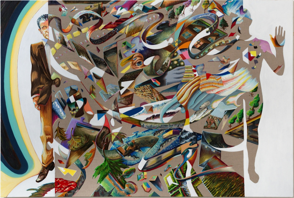 Abrupt (constantly)-The Author Jens Christian Grøndahl Abrupt (constantly)-The Author Jens Christian Grøndahl, 160 x 255 cm, oil on canvas w. rabbitglue, 2015, The New Carlsberg Foundation