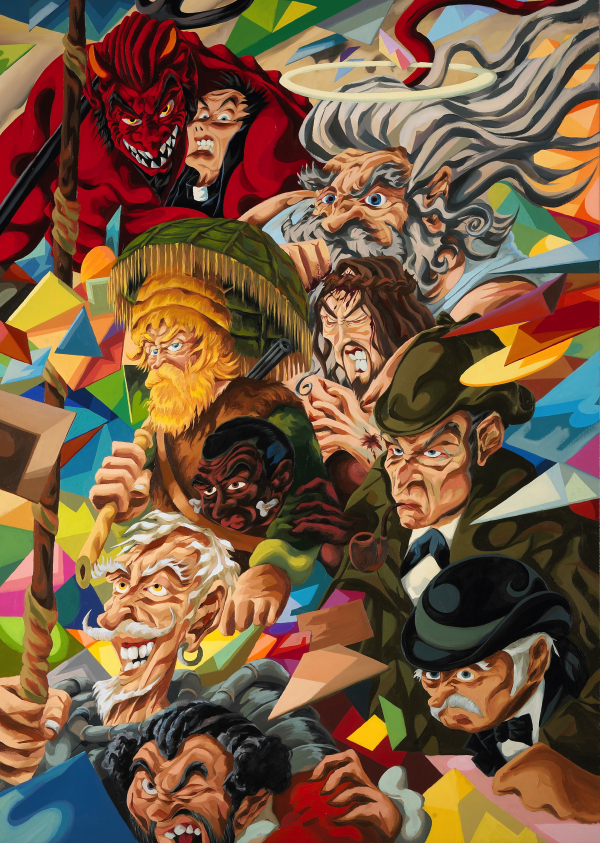 Vanity Fair Vanity Fair, 2005, Oil on canvas, 190 x 135 cm, Frederick R. Weismann Art Collection, USA