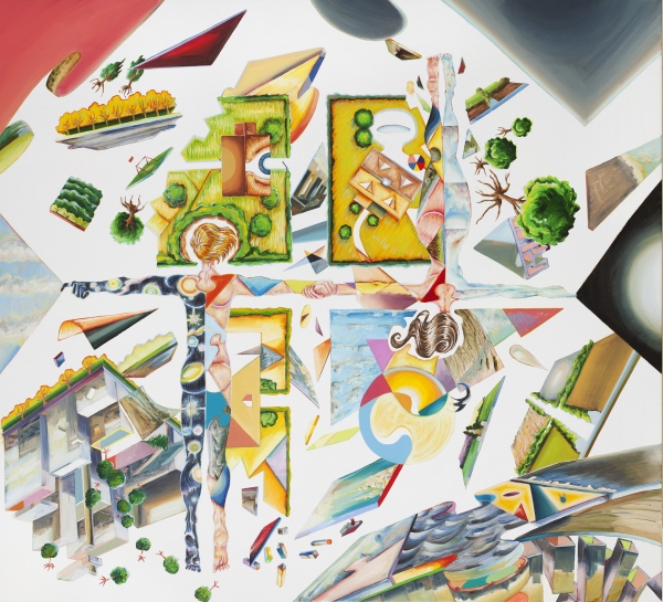In Arcadia Ego In Arcadia Ego, 2013, oil on canvas, 240 x 240 cm